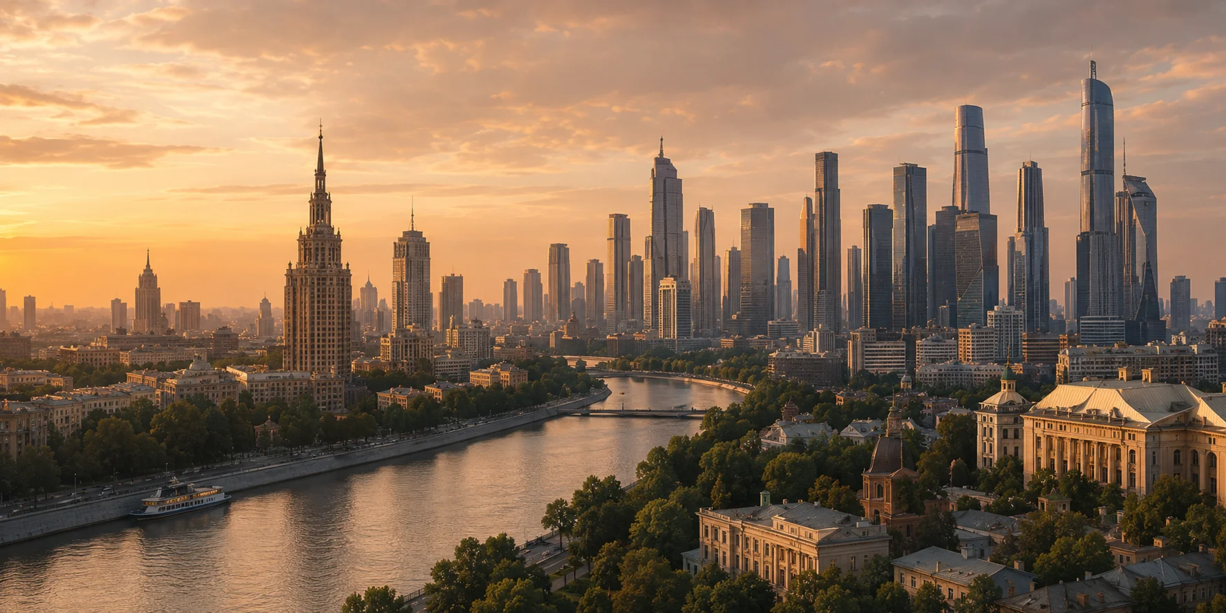 Панорама Москвы